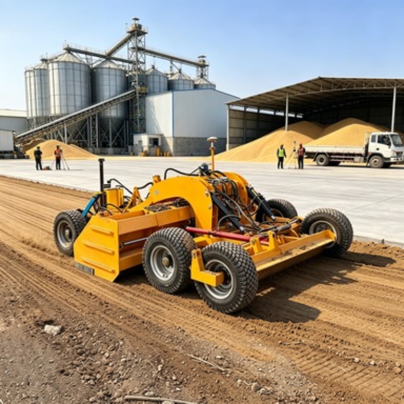 Farming Agriculture Land - Лазерный планировщик для земли, управляемый трактором,