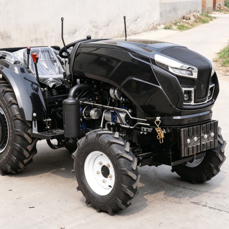 Tractor Implement - Индивидуально настроенная высокомощная четырехколесная плужная машина,