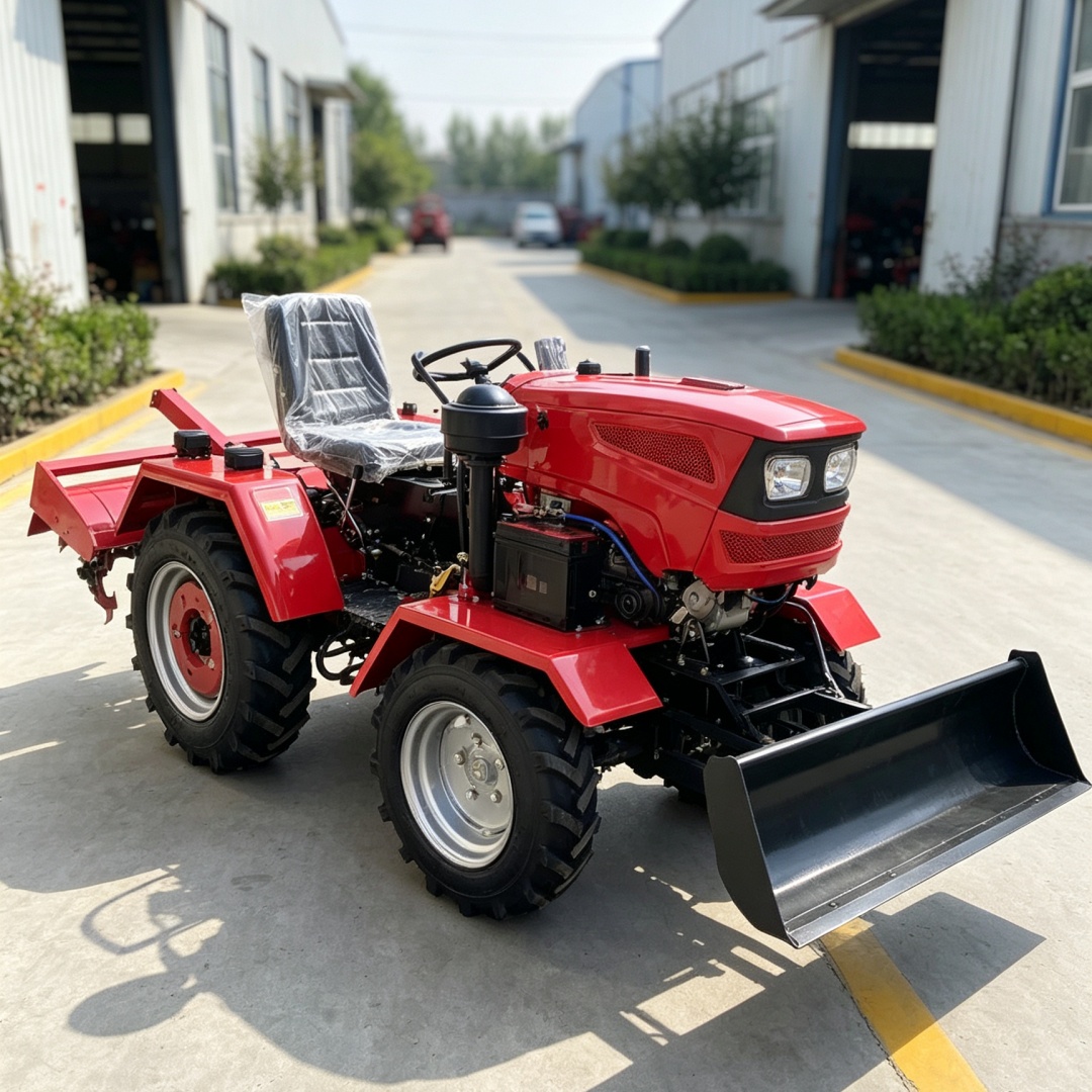 Tractor Implement - Индивидуальный трактор-культиватор с колесным роторным культиватором