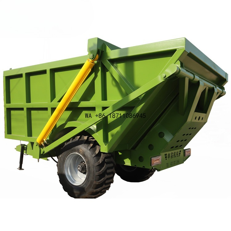 Grain Farming Agriculture - Гидравлический самосвальный прицеп для трактора 9T/11T,
