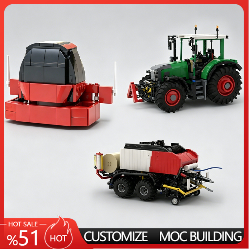 Agriculture Farming Education - НОВЫЙ Зеленый Фермерский Трактор с Красным
