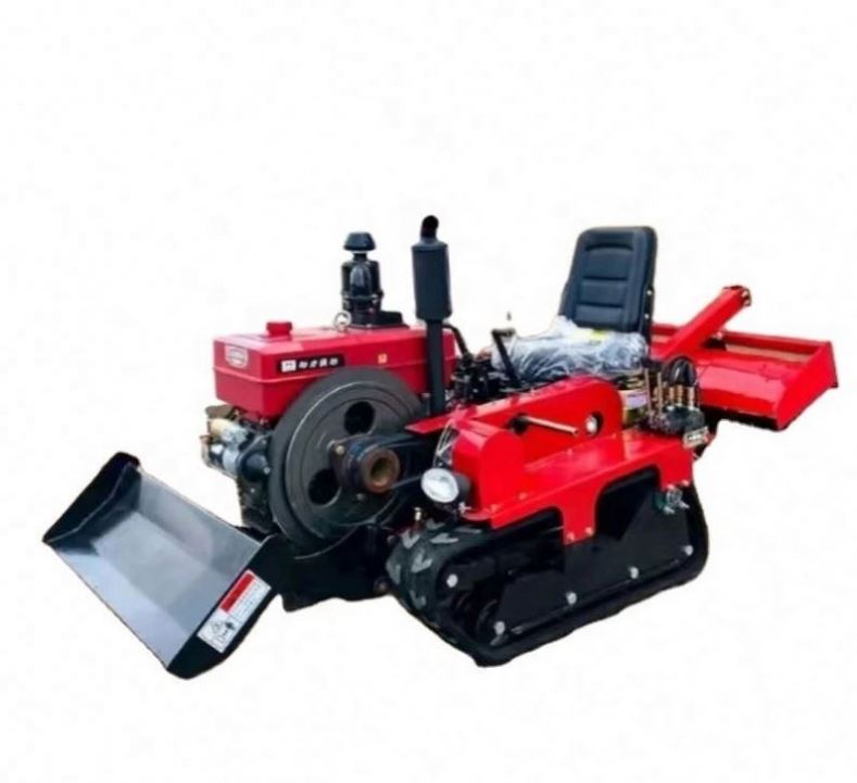 Дизельный гусеничный роторный  – обзор и цена Farming Agriculture Tools