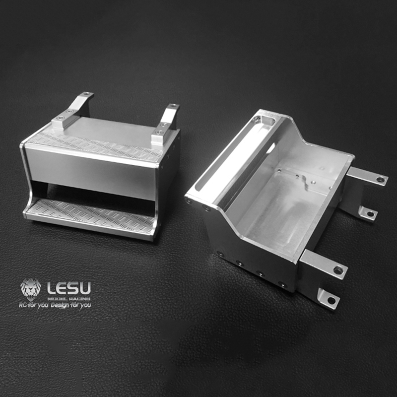 1 пара LESU RC игрушечный груз – обзор и цена Tractor Implement