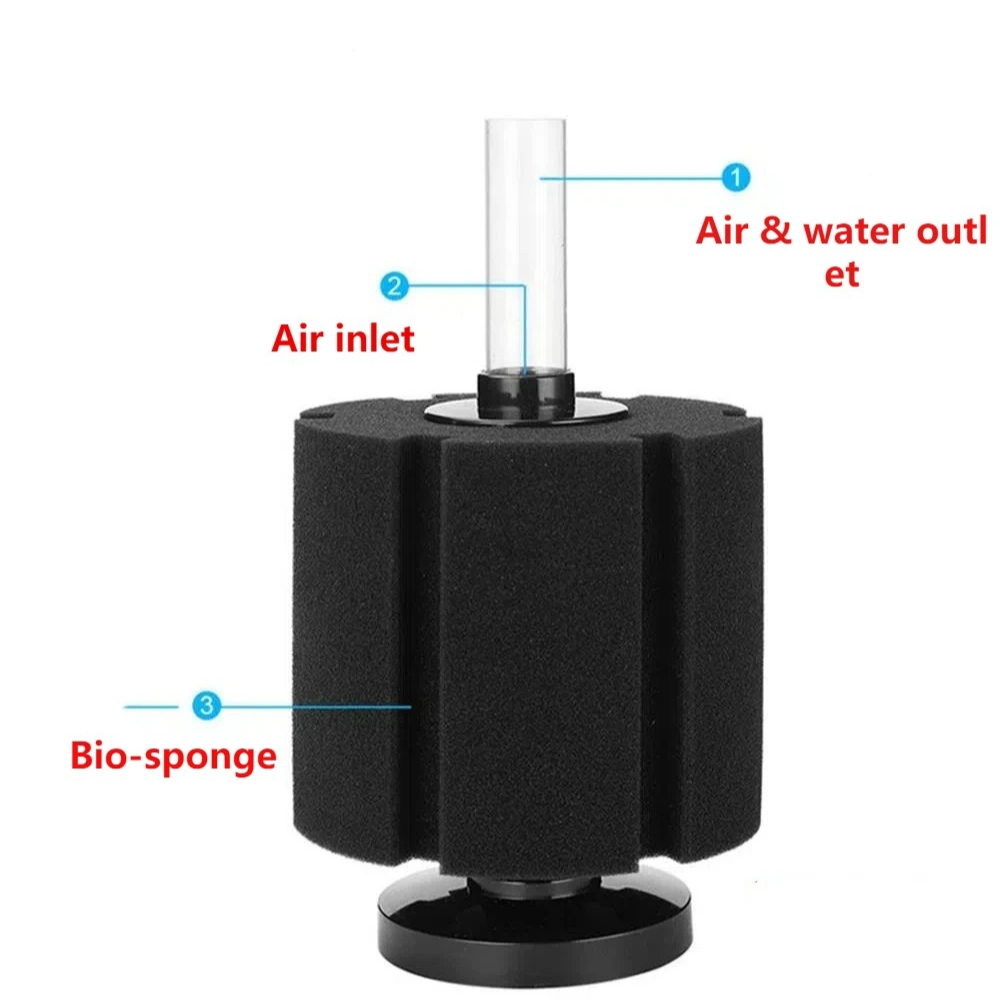 Биохимическая губка-фильтр для – обзор и цена Aquaculture Aerator Pump